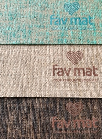 JUTE Studio Mat - 5mm / Easy Clean / Good Grip