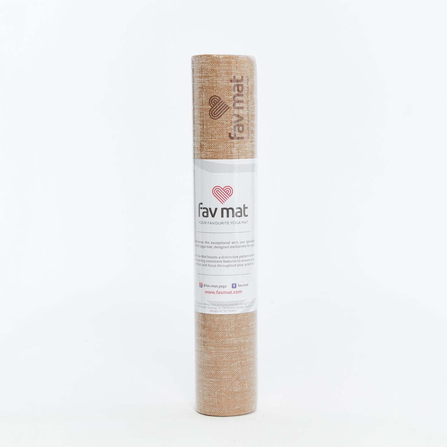 JUTE Studio Mat Turquoise - 5mm / Easy Clean / Good Grip