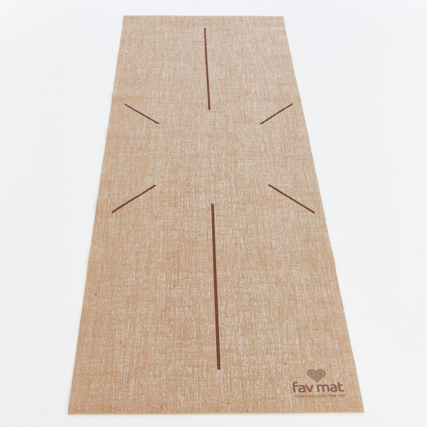 JUTE Studio Mat Turquoise - 5mm / Easy Clean / Good Grip